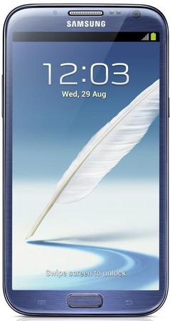 Смартфон Samsung Galaxy Note 2 GT-N7100 Blue - Майкоп