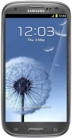 Смартфон Samsung Galaxy S3 GT-I9300 16Gb Titanium grey - Майкоп